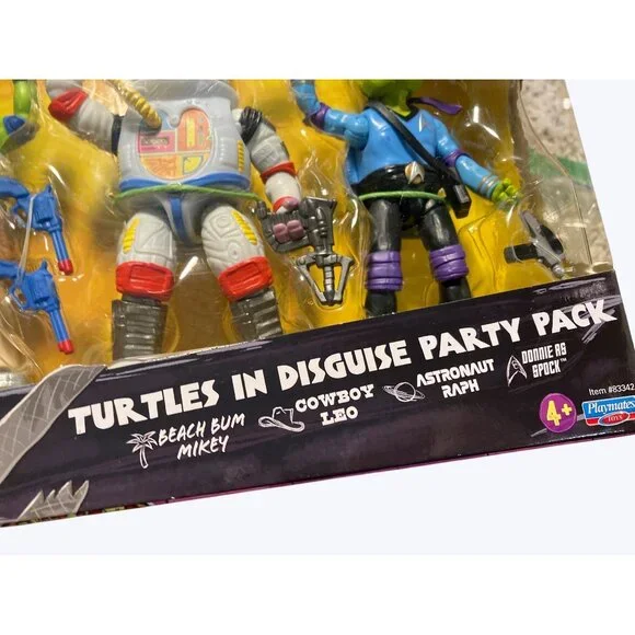 Teenage Mutant Ninja Turtles Mutant Mayhem Turtles In Disguise Party Pack - Picture 2 of 16